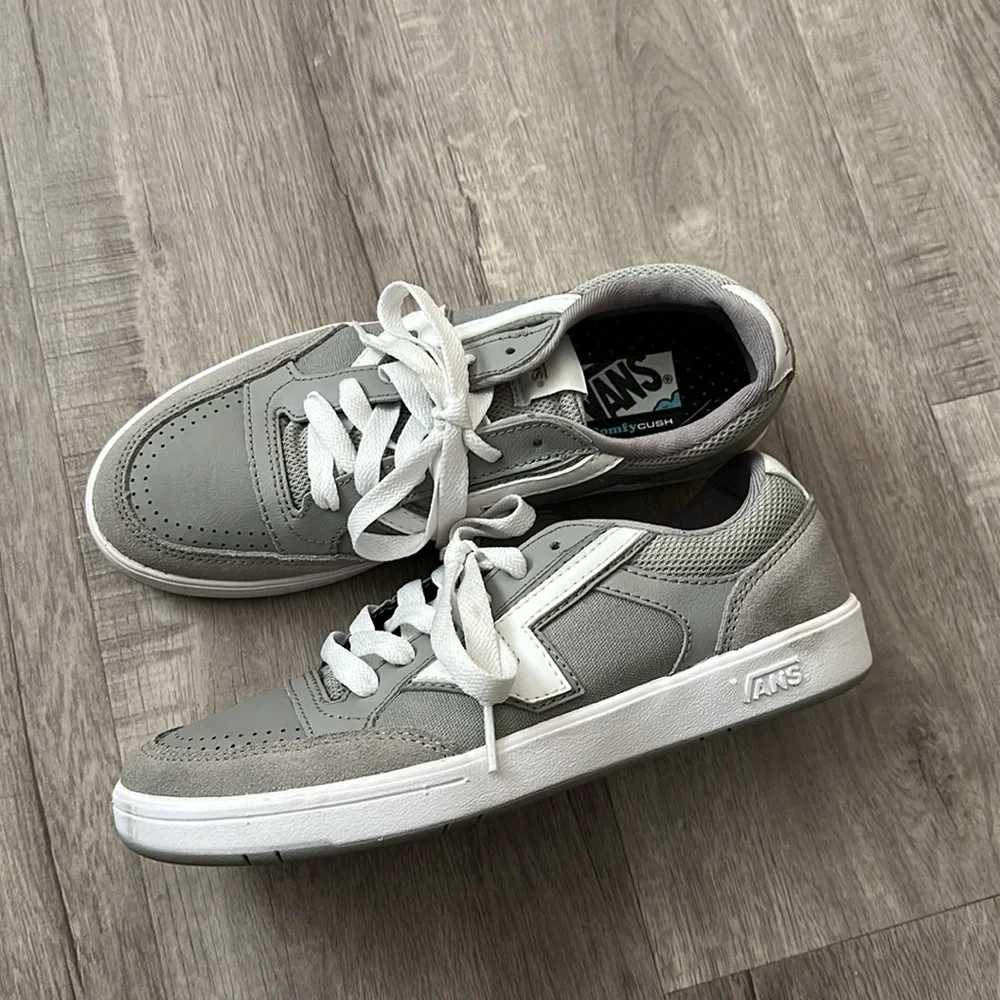 VANS Lowland CC Shoes Sport Drizzle White Gray - Picture 4 of 10